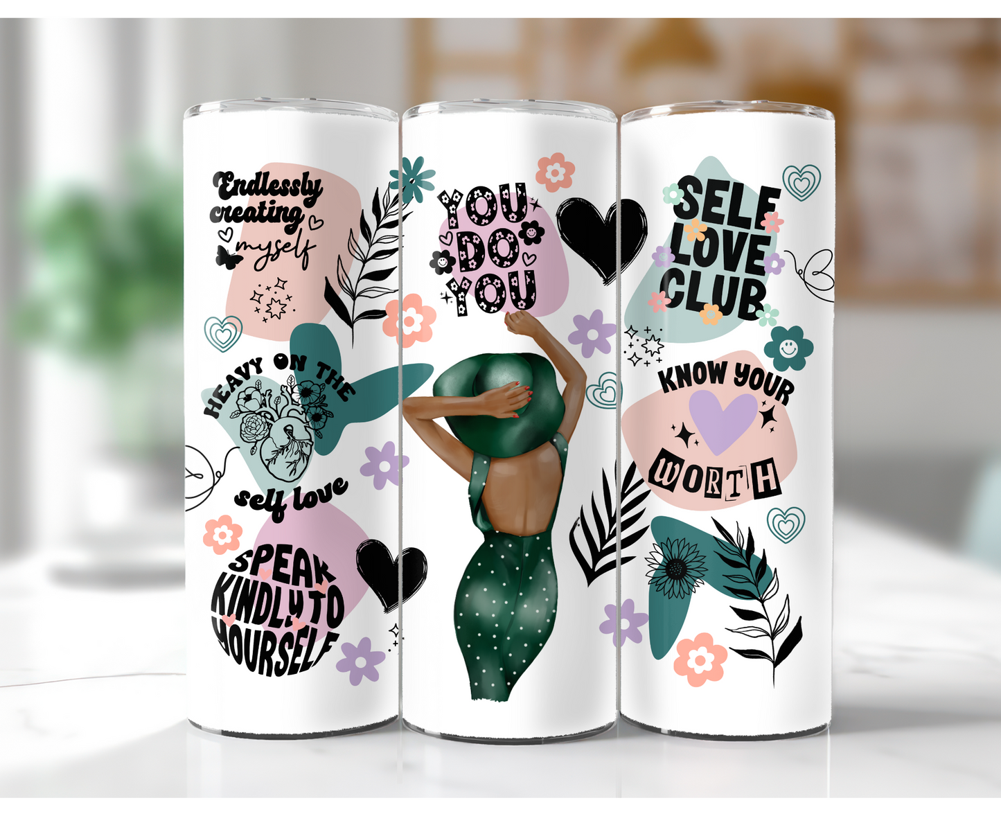 Positive Affirmations for Everyday - 20oz Tumbler