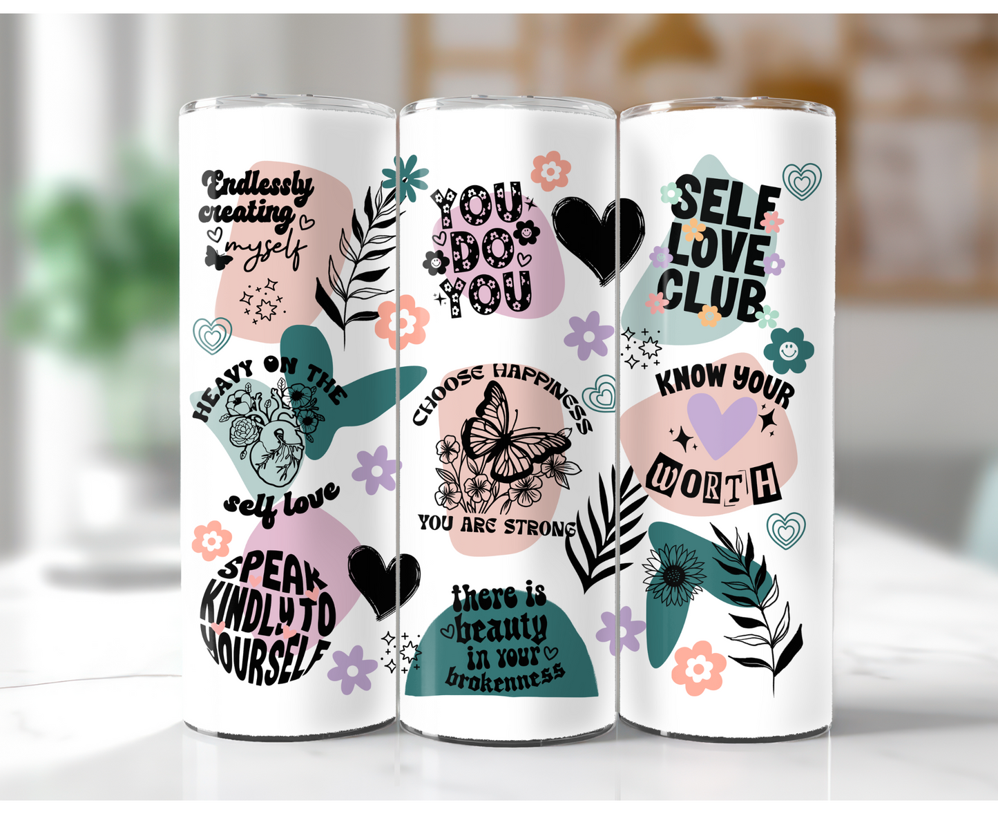 Positive Affirmations - 20oz Tumbler