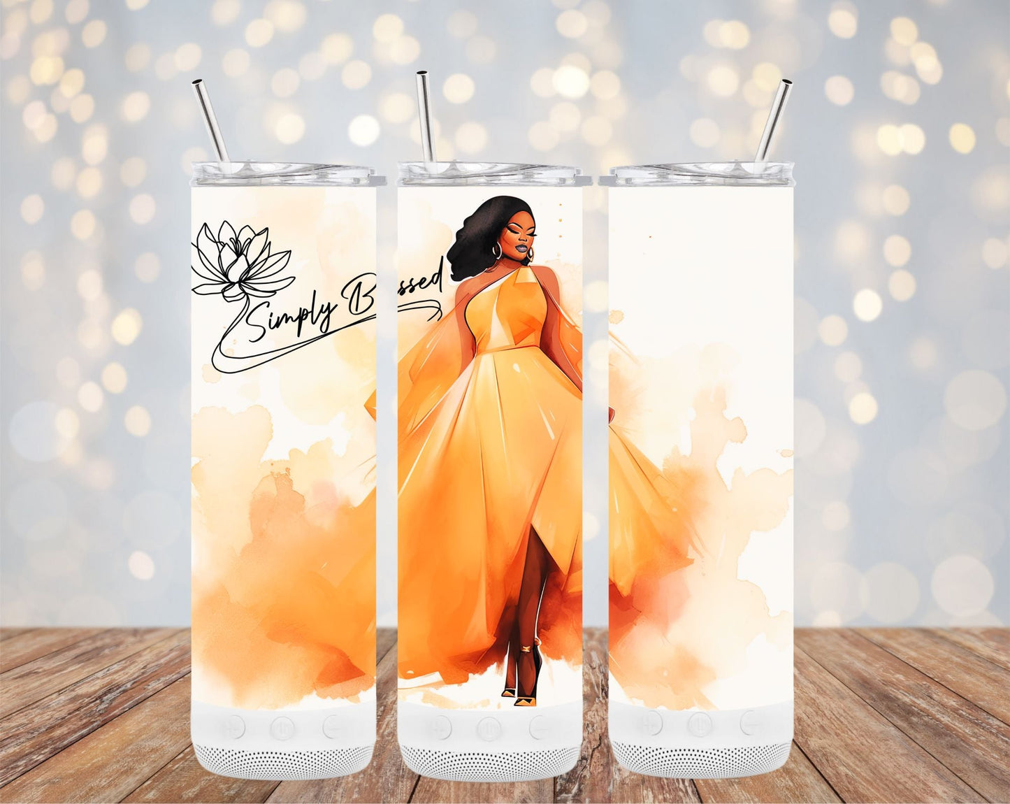 Simply Blessed Inspirational 20oz Tumbler