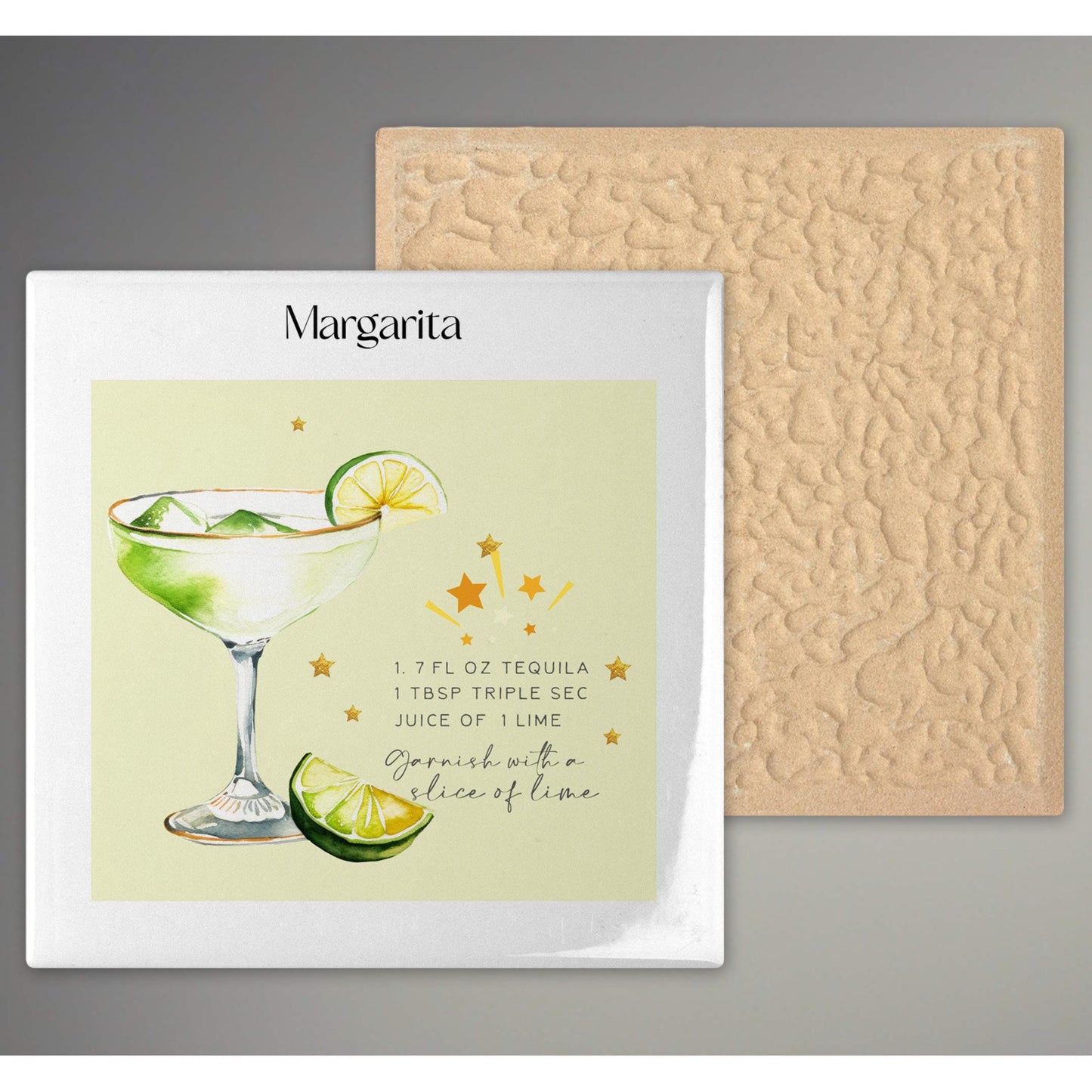 Cocktail Poster - Margarita Art Print - Sophisticated Cocktail Poster - Wedding Signature Drink Sign - Retro Wall Art - Minimalist Decor