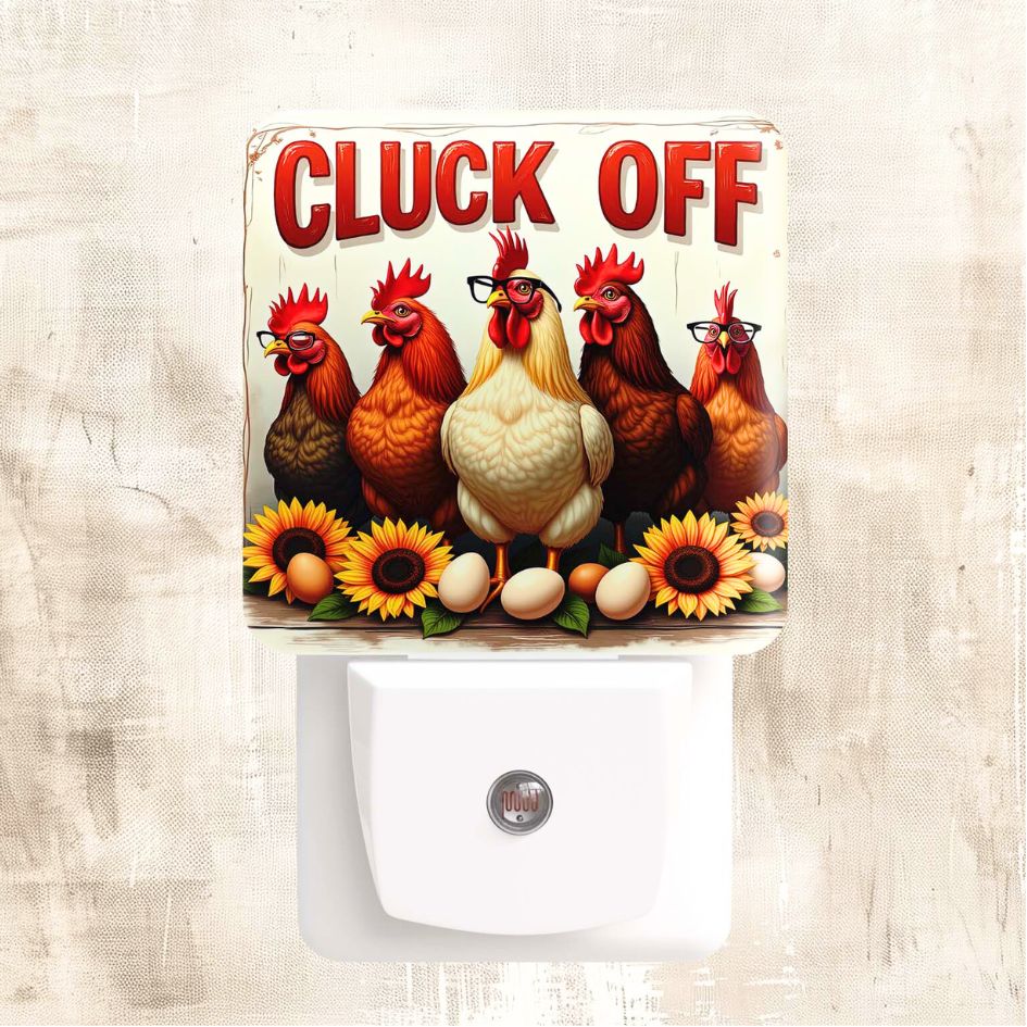 Funny Chicken Dusk to Dawn Nightlight