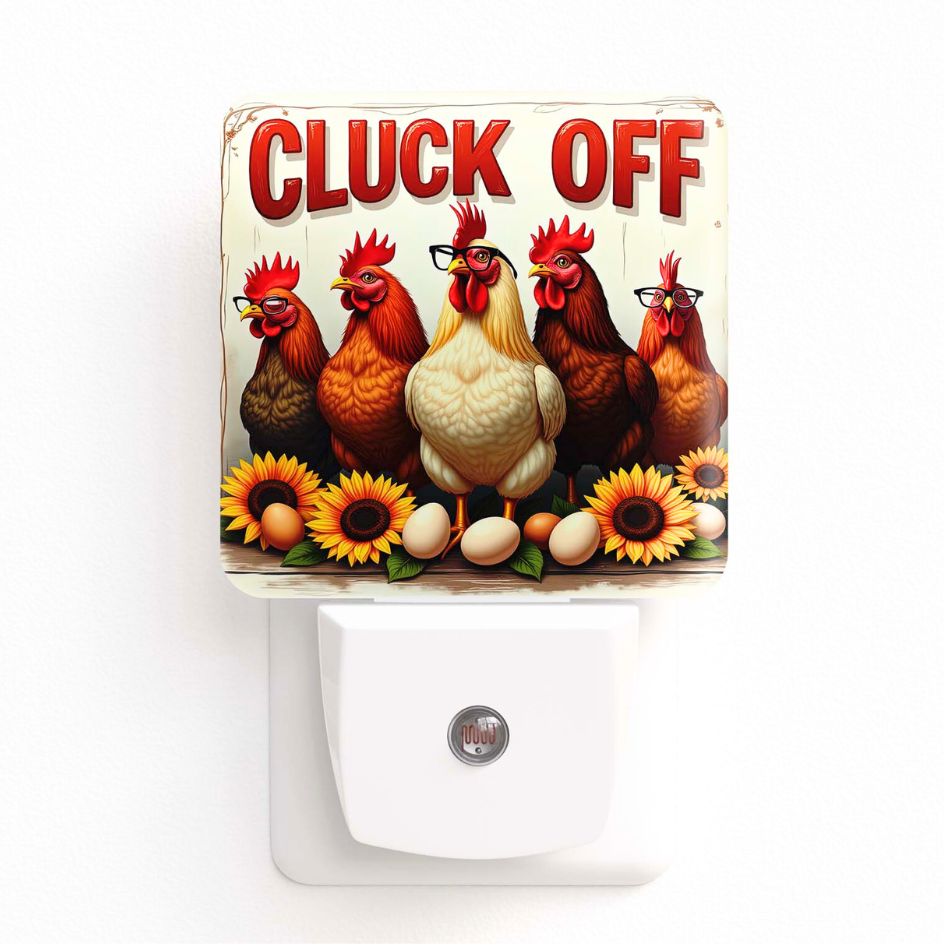 Funny Chicken Dusk to Dawn Nightlight