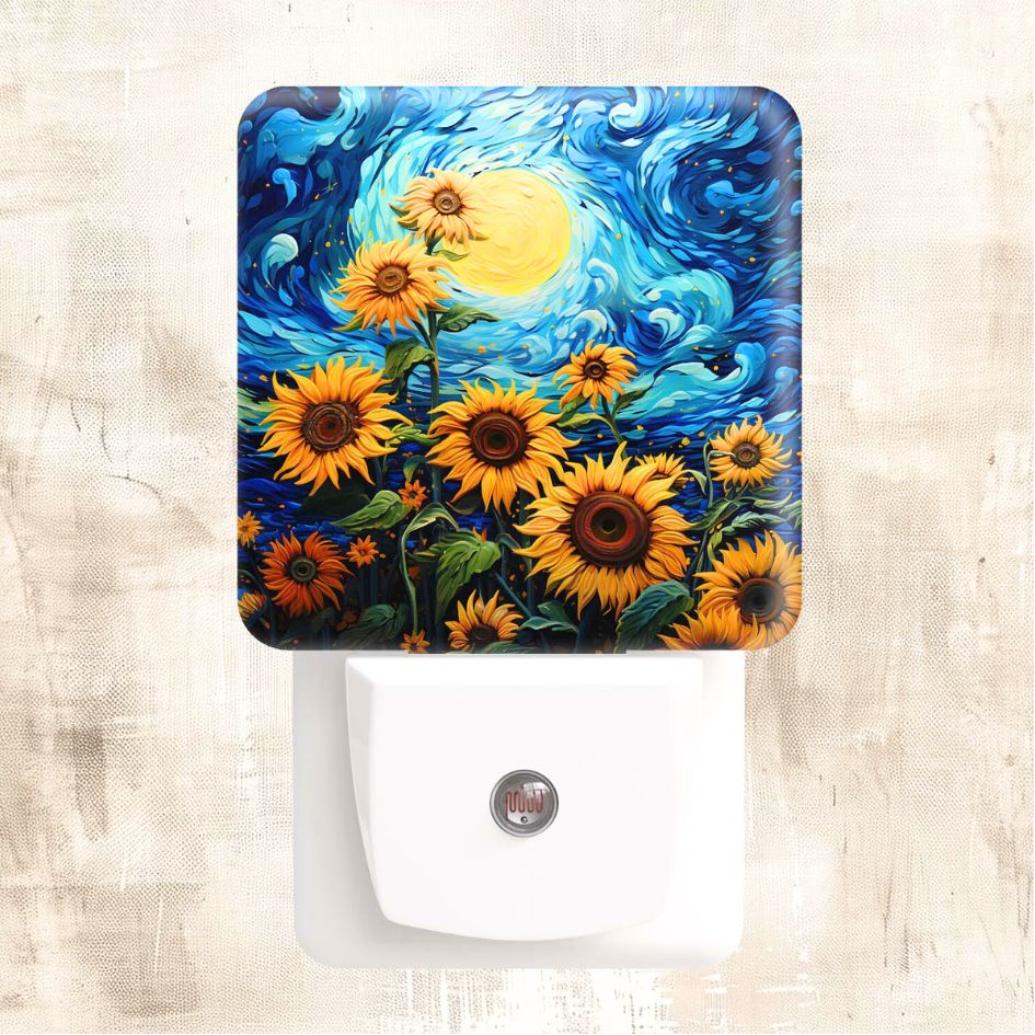 Sunflower Skies Custom Night Light