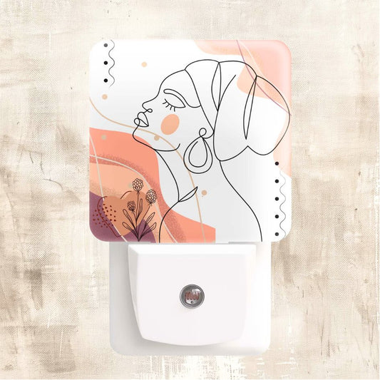 Boho Girl Custom Night Light