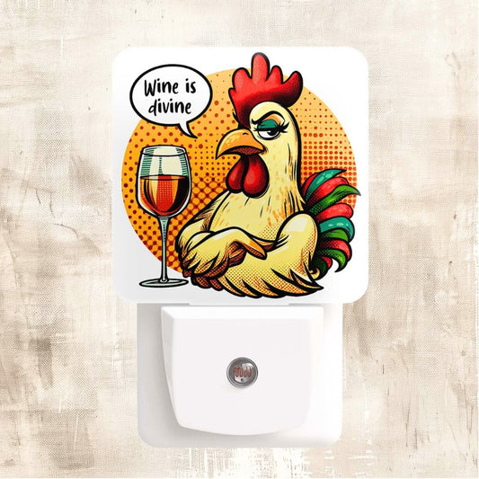 Wine Is Divine Night Light