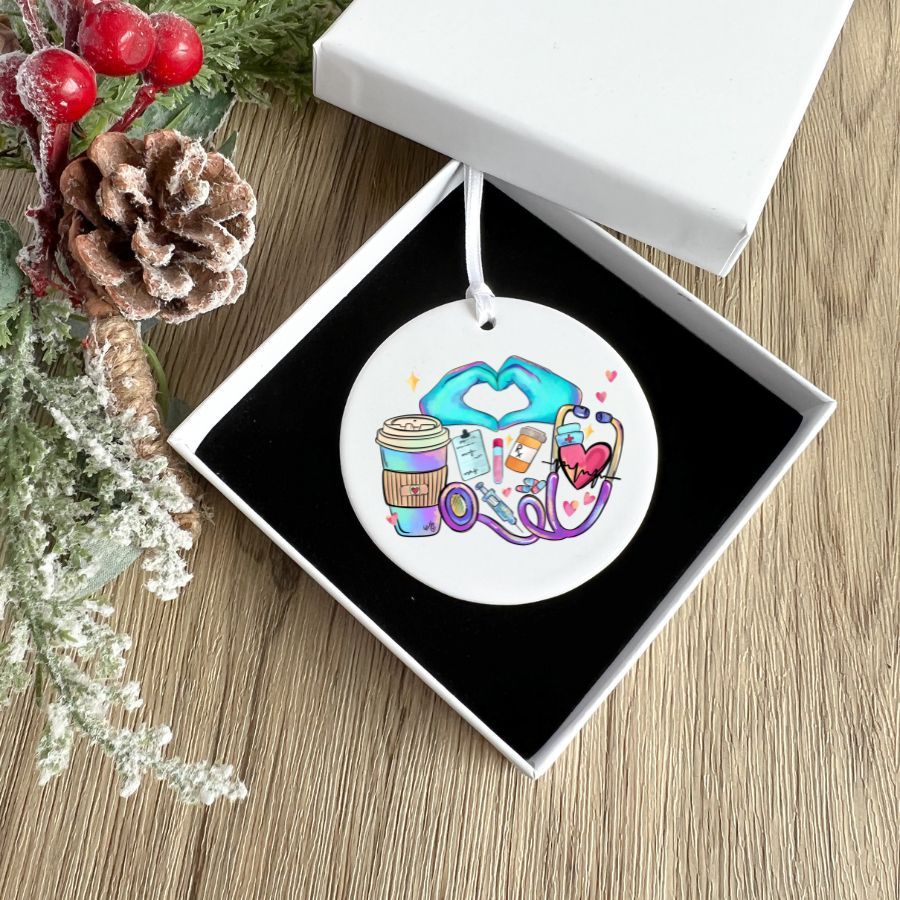 Santa's Favorite Medical Professional Holiday Ornament