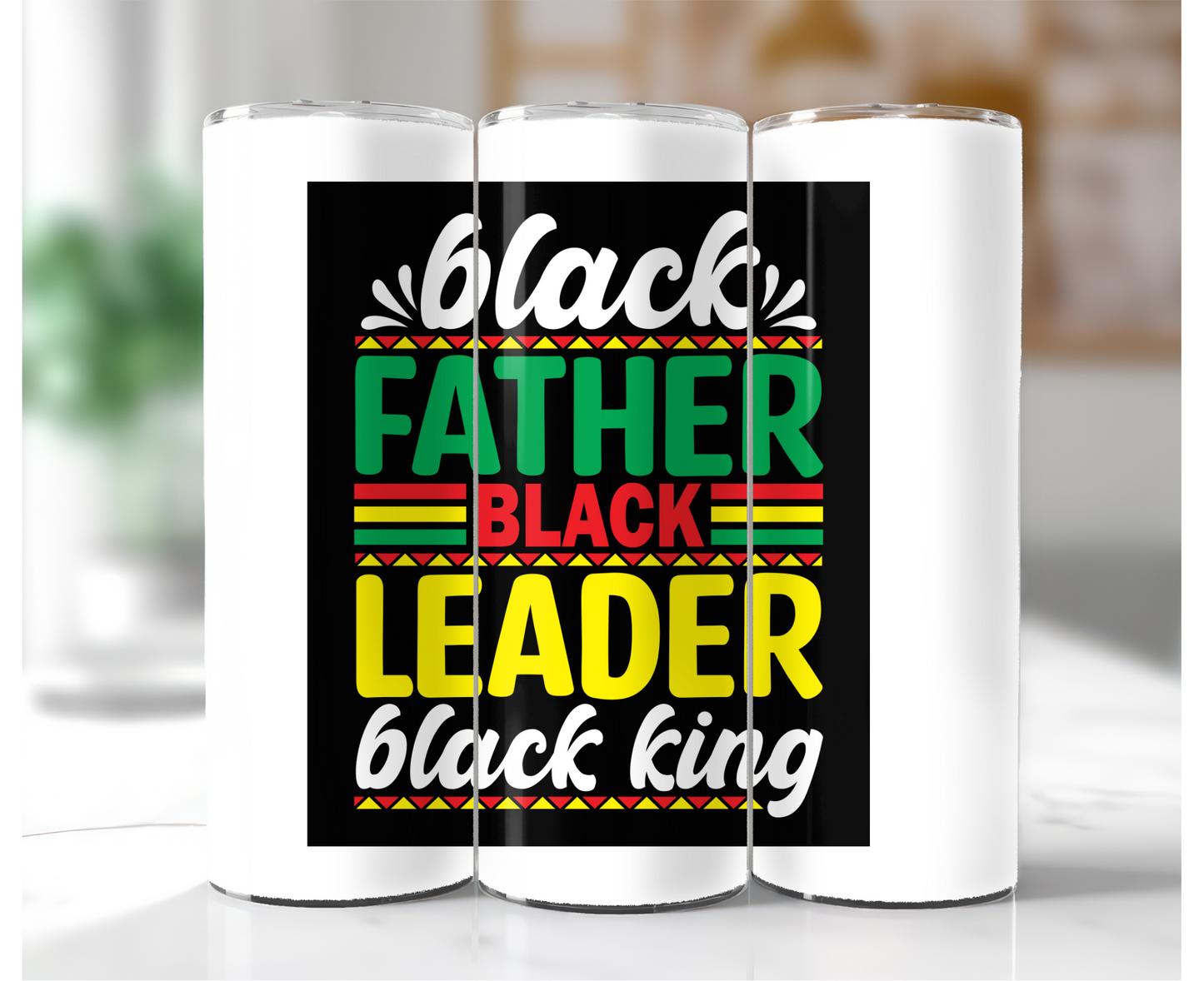 Black Father, Black King 20oz Tumbler
