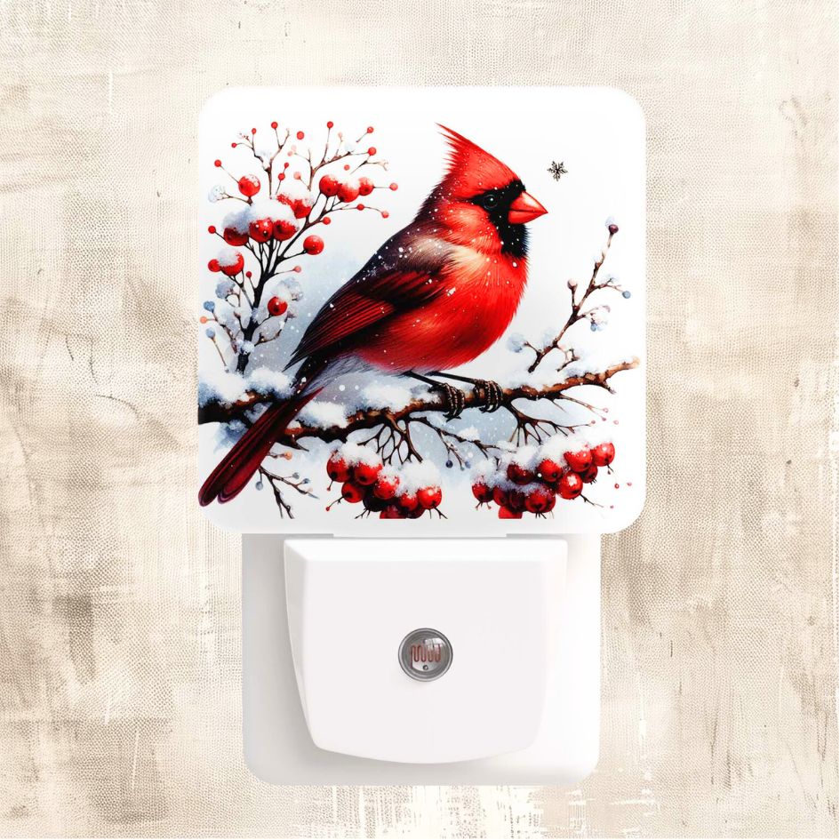 Cardinal Night Light