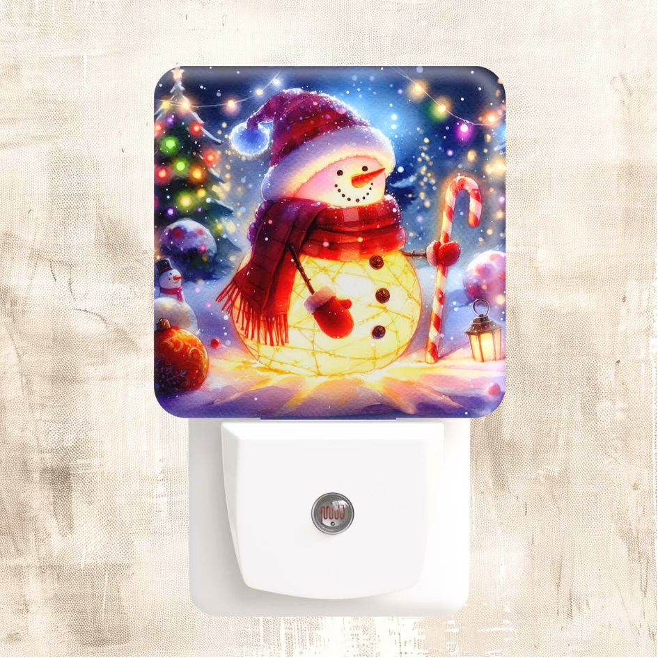 Snowman Motif Night Light
