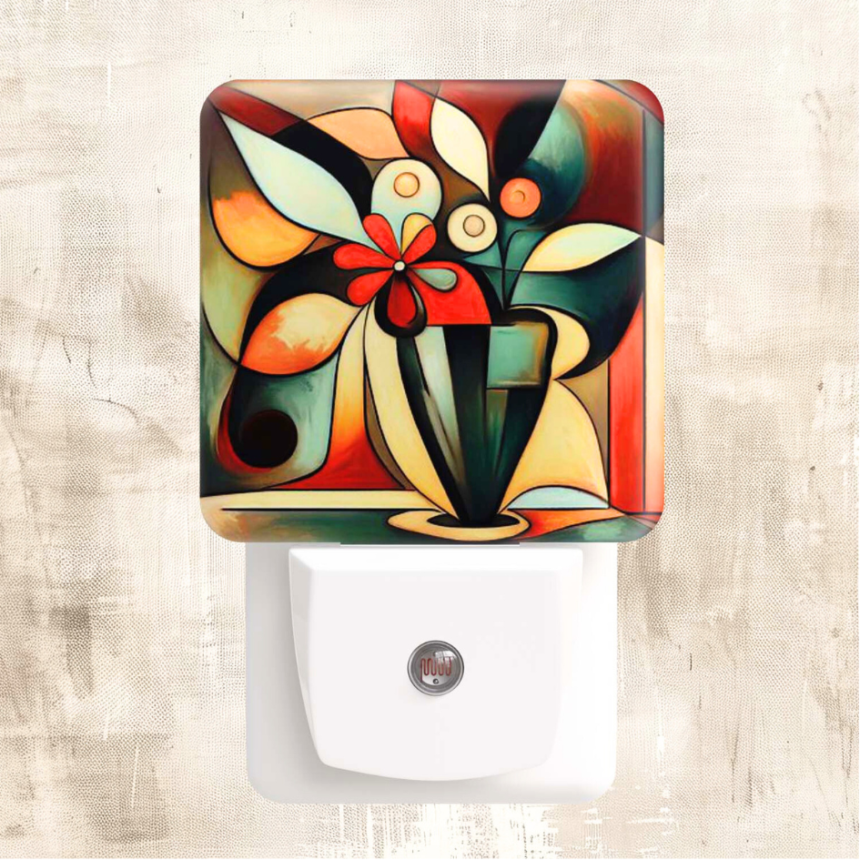 Abstract Flower Vase Custom Night Light