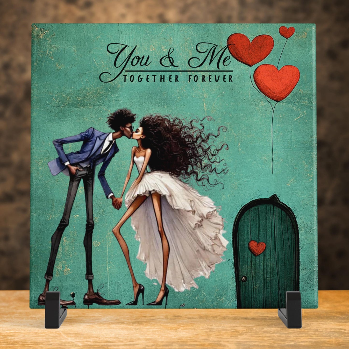 Whimsical Couples Lovebirds Gift