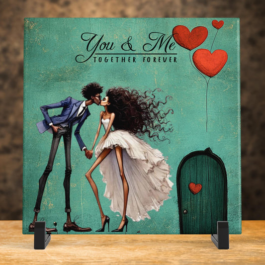 Whimsical Couples Lovebirds Gift