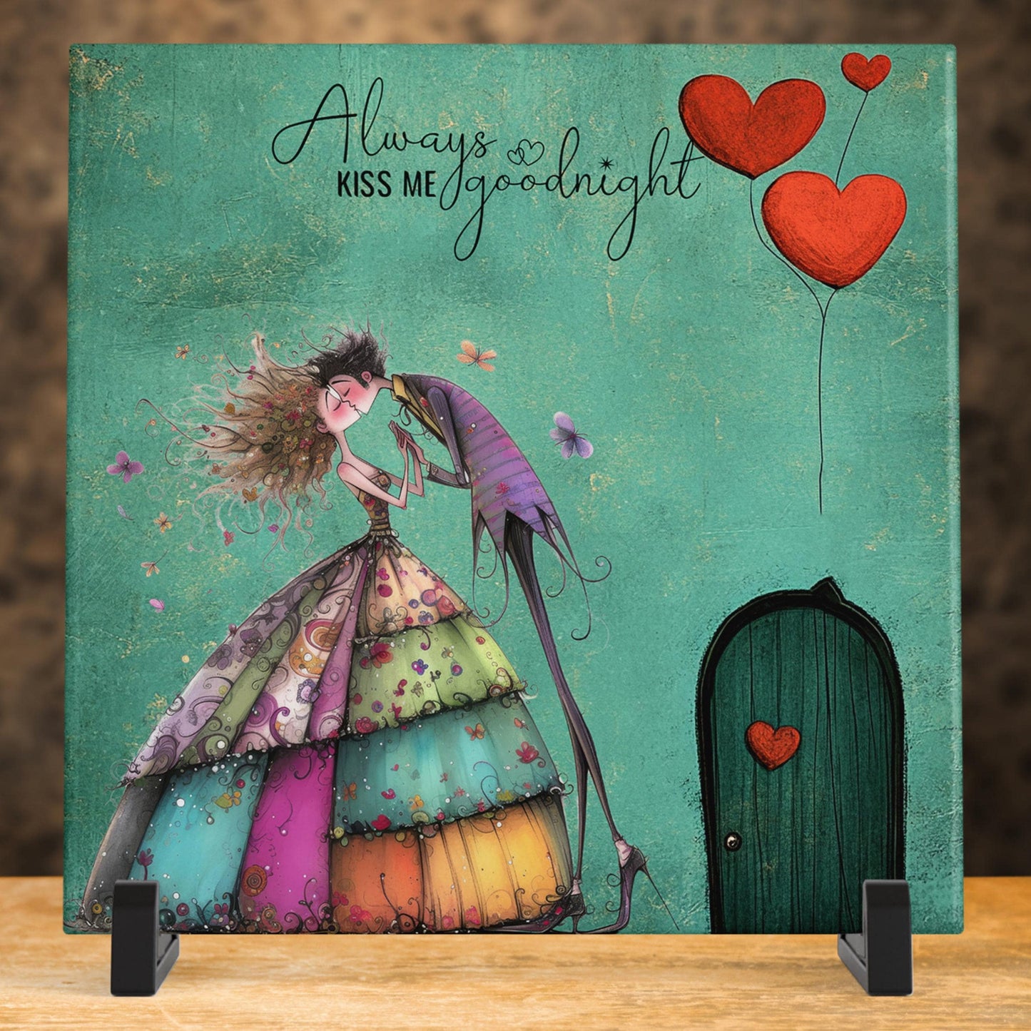 Whimsical Couples Lovebirds Gift