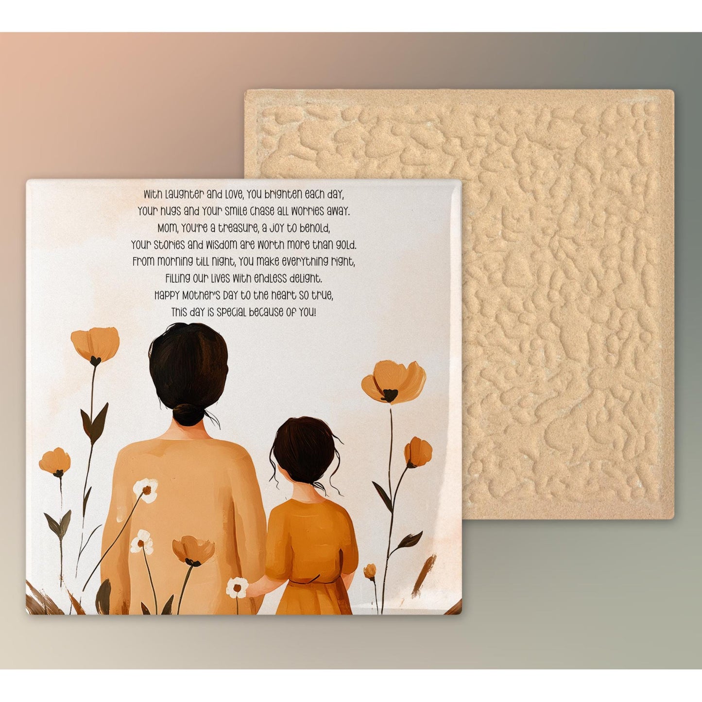 Custom Mom Gift, Cherished Keepsake Box for Special Moments, Jewelry Box, Great Mother's Day Gift, Ceramic Tile Option