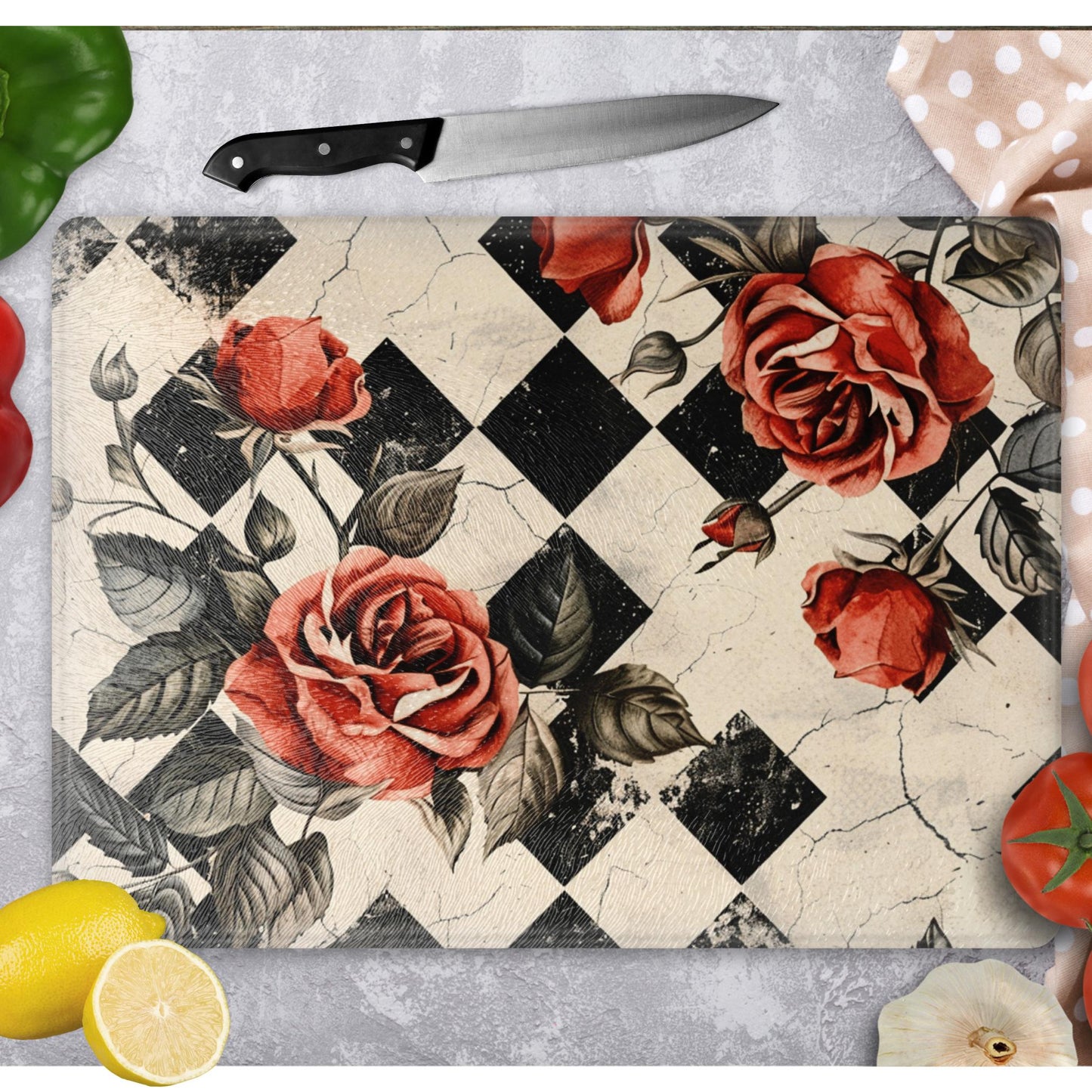 Custom Cutting Board, Charcuterie Board, Serving Tray, Hostess Housewarming, Challah Board, Functional Kitchen Art, Tempered Glass Board